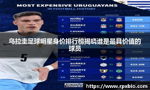乌拉圭足球明星身价排行榜揭晓谁是最具价值的球员